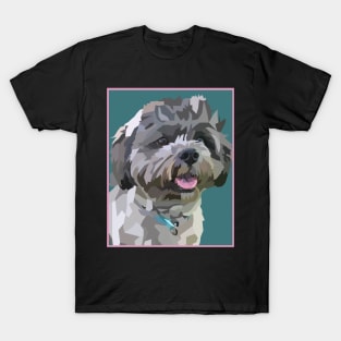 Cute Brown dog Cockapoo Shitzu T-Shirt